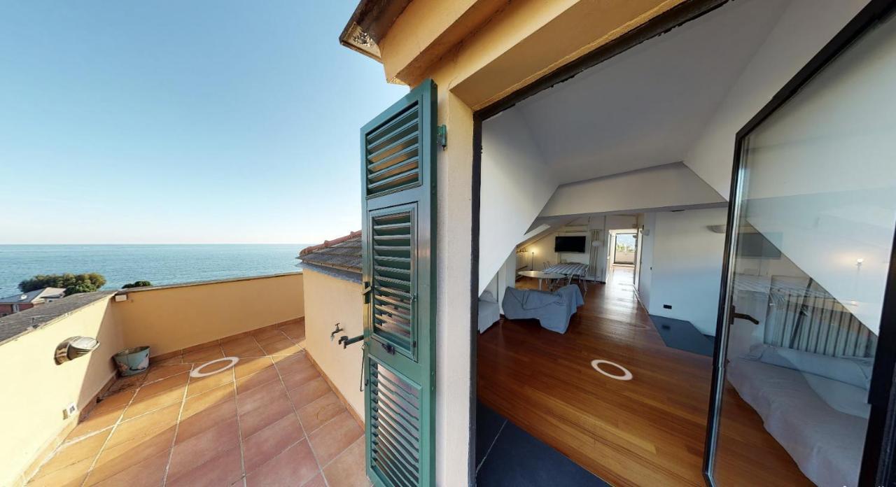 Welcome Riviera - Attico San Faustino 165 Mq Piu 110 Mq Di Terrazza- In Villa 700 ,Vista Mare Strepitosa-100 M Dalla Spiaggia-Parking Esclusivo Рапалло Экстерьер фото